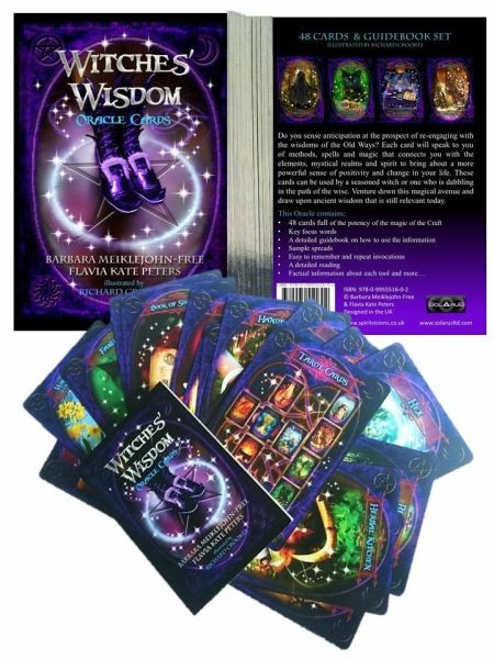 Witches' Wisdom Oracle Cards by Barbara Meiklejohn-Free and Flavia Kate Peters